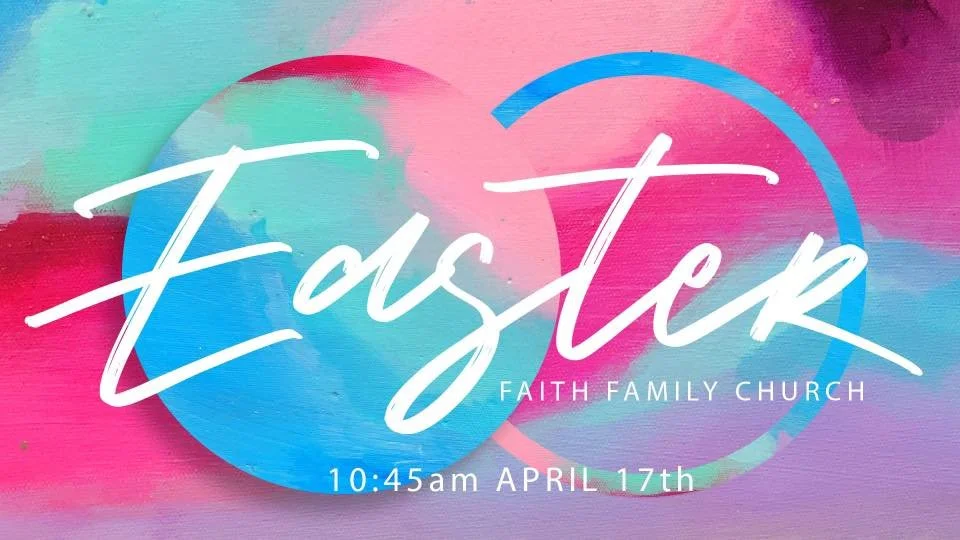 Easter Sunday and Potluck
