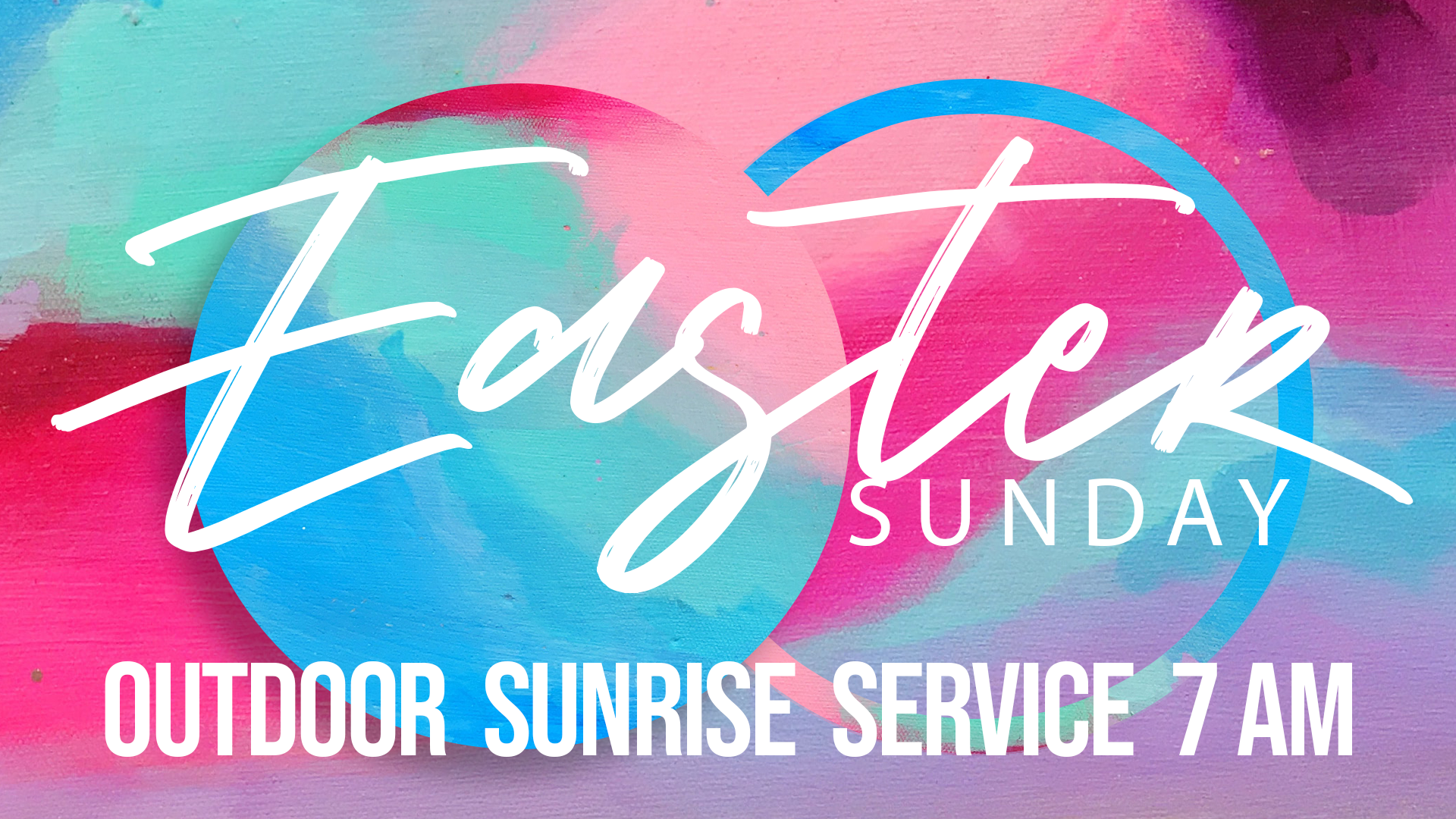 Easter Sunday - Sunrise Service 7AM