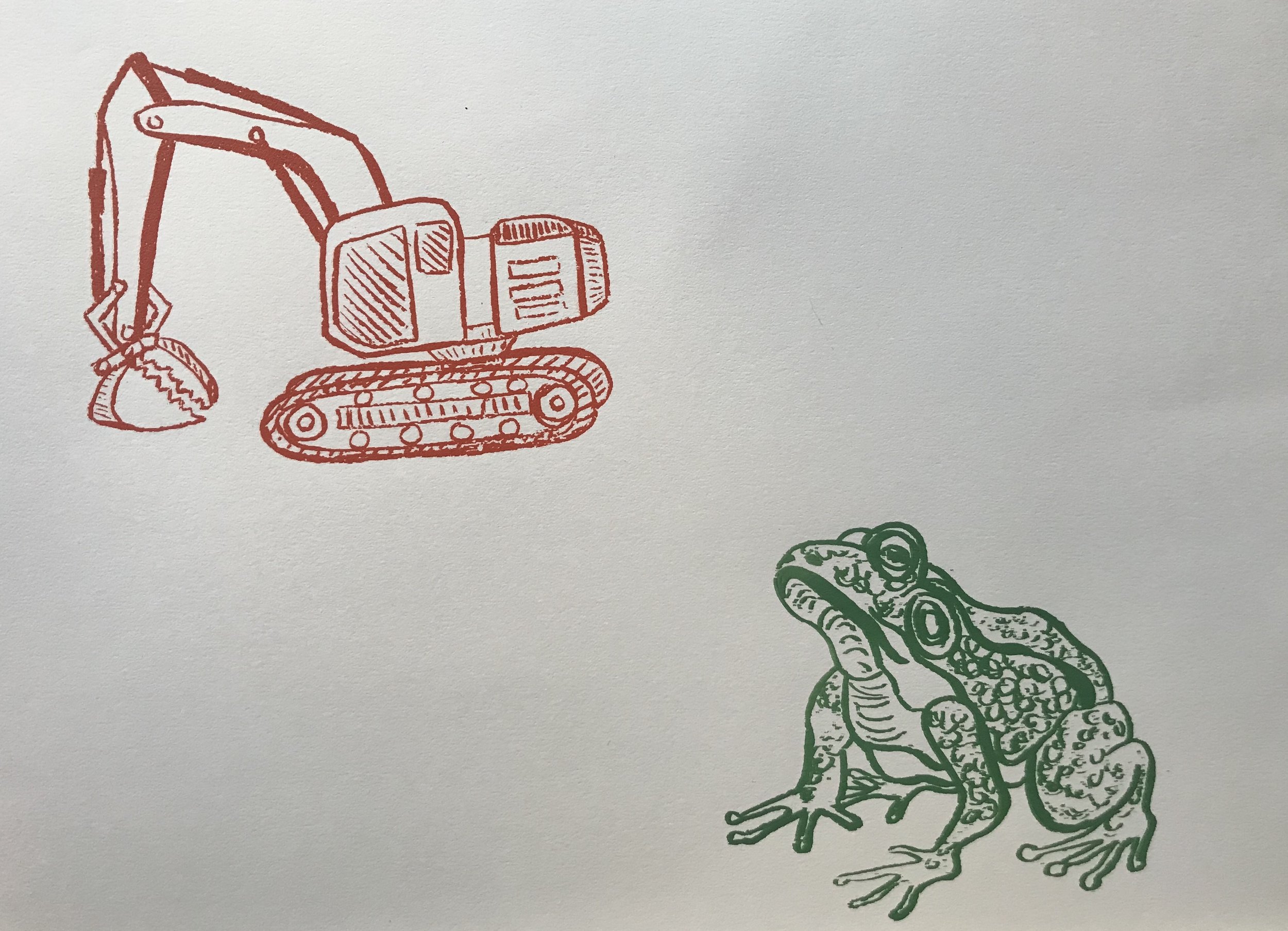 Frog and Tractor