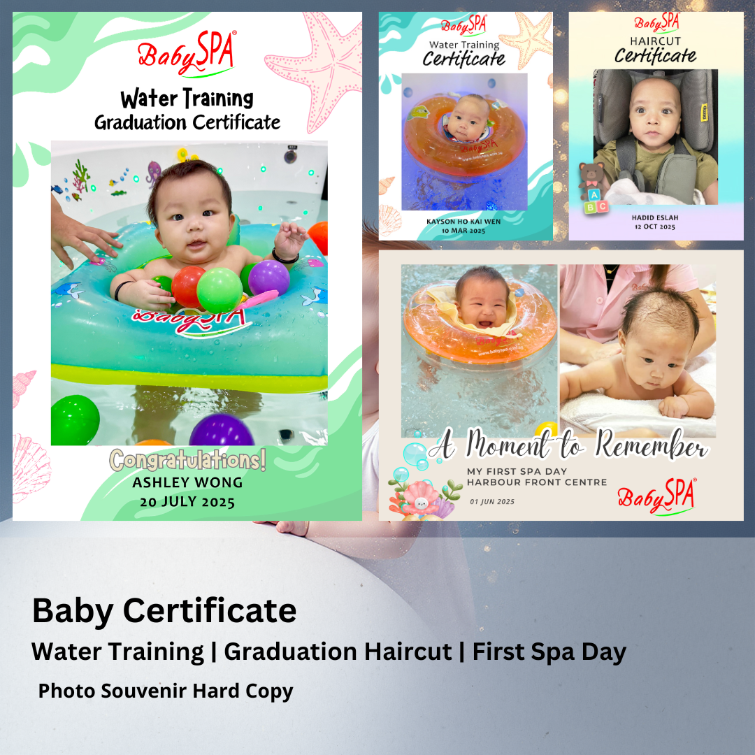 Certificate & Photo Souvenir (Hard Copy)-Glass Framed