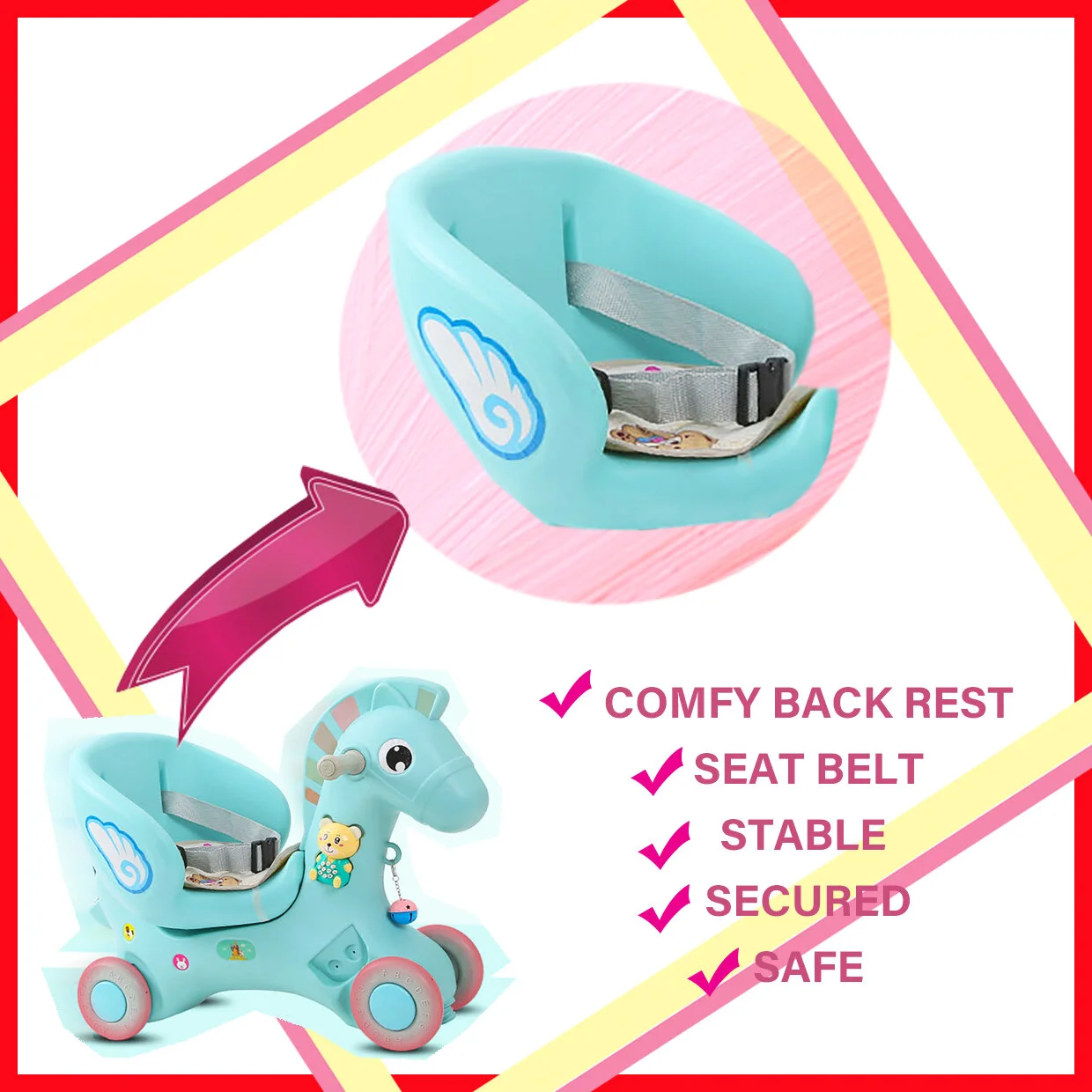 rockin rider cookie stable horse