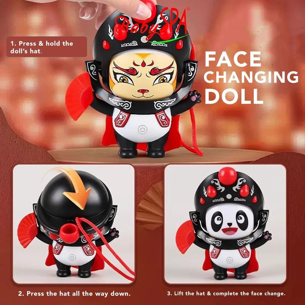 BabySPA Educational Opera Face Changing Doll Traditional Cultural  Learning Toy for Kids — BabySPA