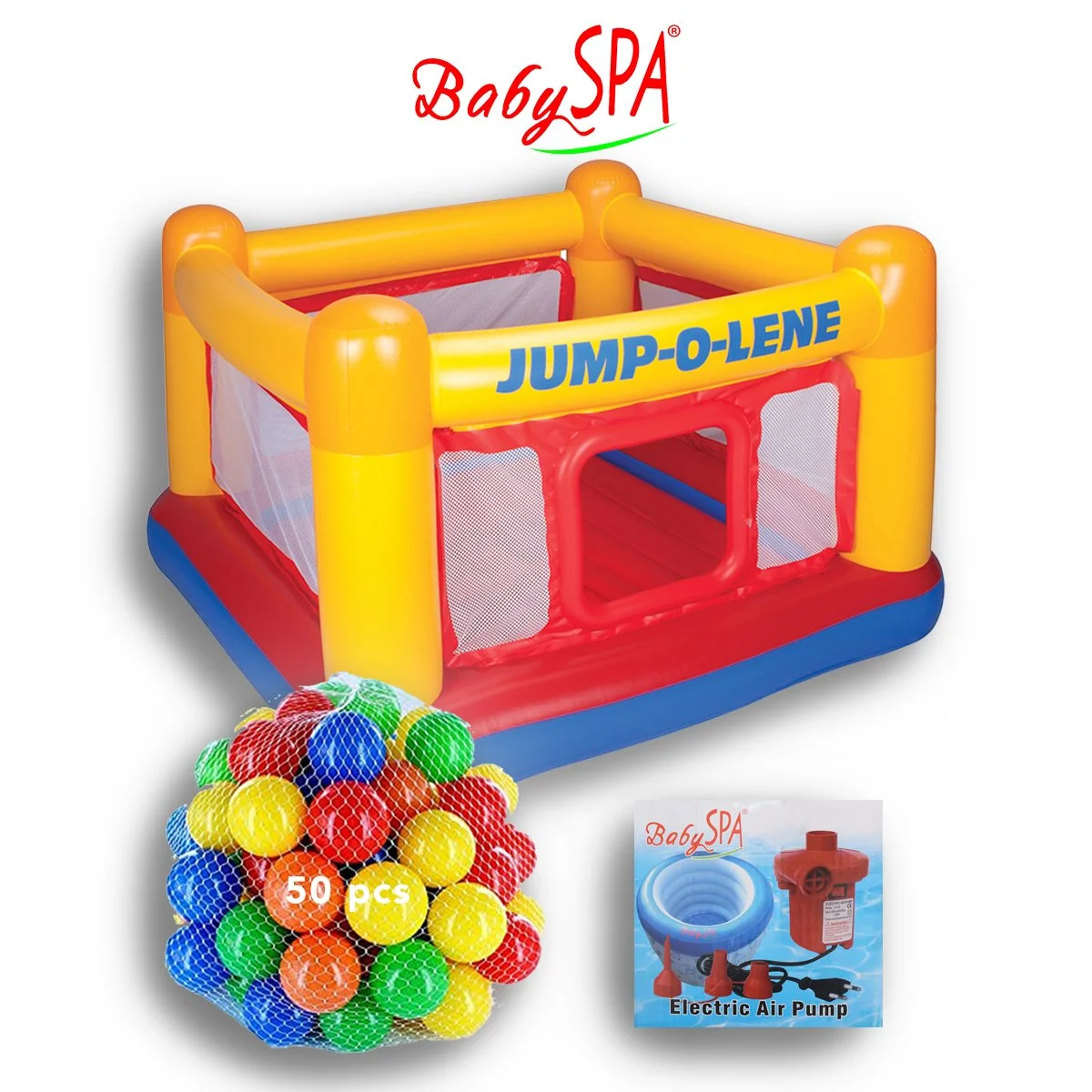 Jumpolene Crawl Through + Electric Pump + Balls.jpg
