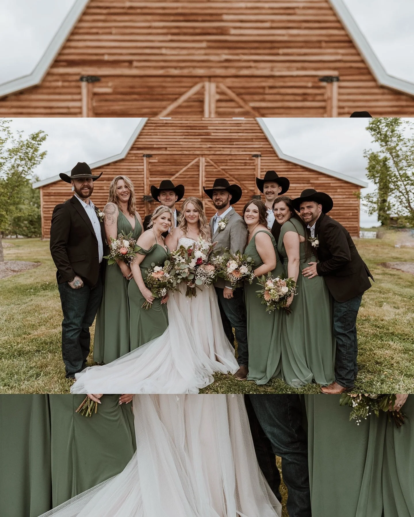 Barn weddings hit different when it&rsquo;s Becky + Colby big day ✨

Venue @willowlanebarn 
Coordinator @the_perfect_plan_edm