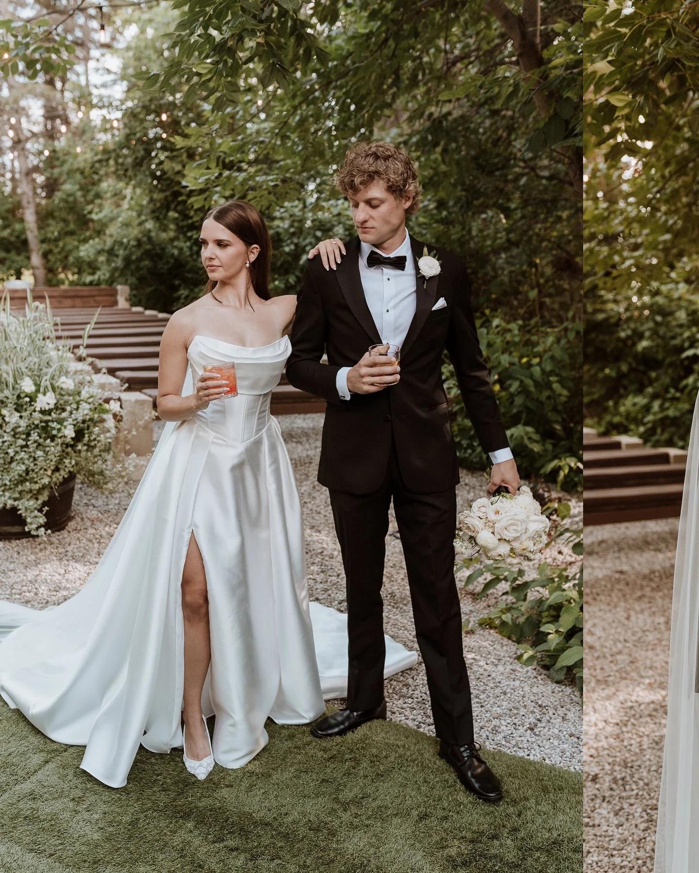Jordan and Cole tied the knot at the gorgeous White Wood Barn 🤍 Their love story is straight out of a rom-com&mdash;parents as best friends, growing up side by side, and eventually crushing on each other&hellip; and look where that led ✨ A lifetime 