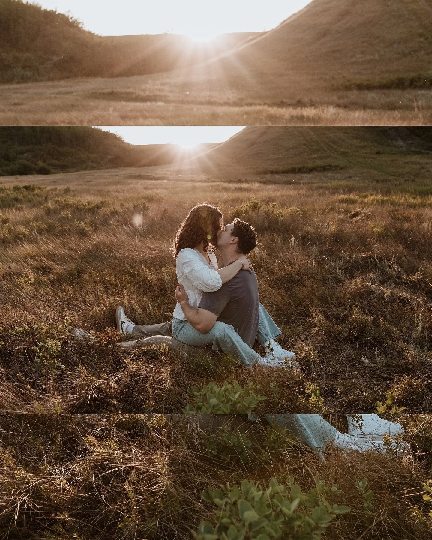 There&rsquo;s something about chasing the sunset that feels a lot like falling in love ✨ warm, fleeting, magical. These two leaned into every moment, soaking up the golden glow and each other&rsquo;s arms. The perfect kind of evening where time feels