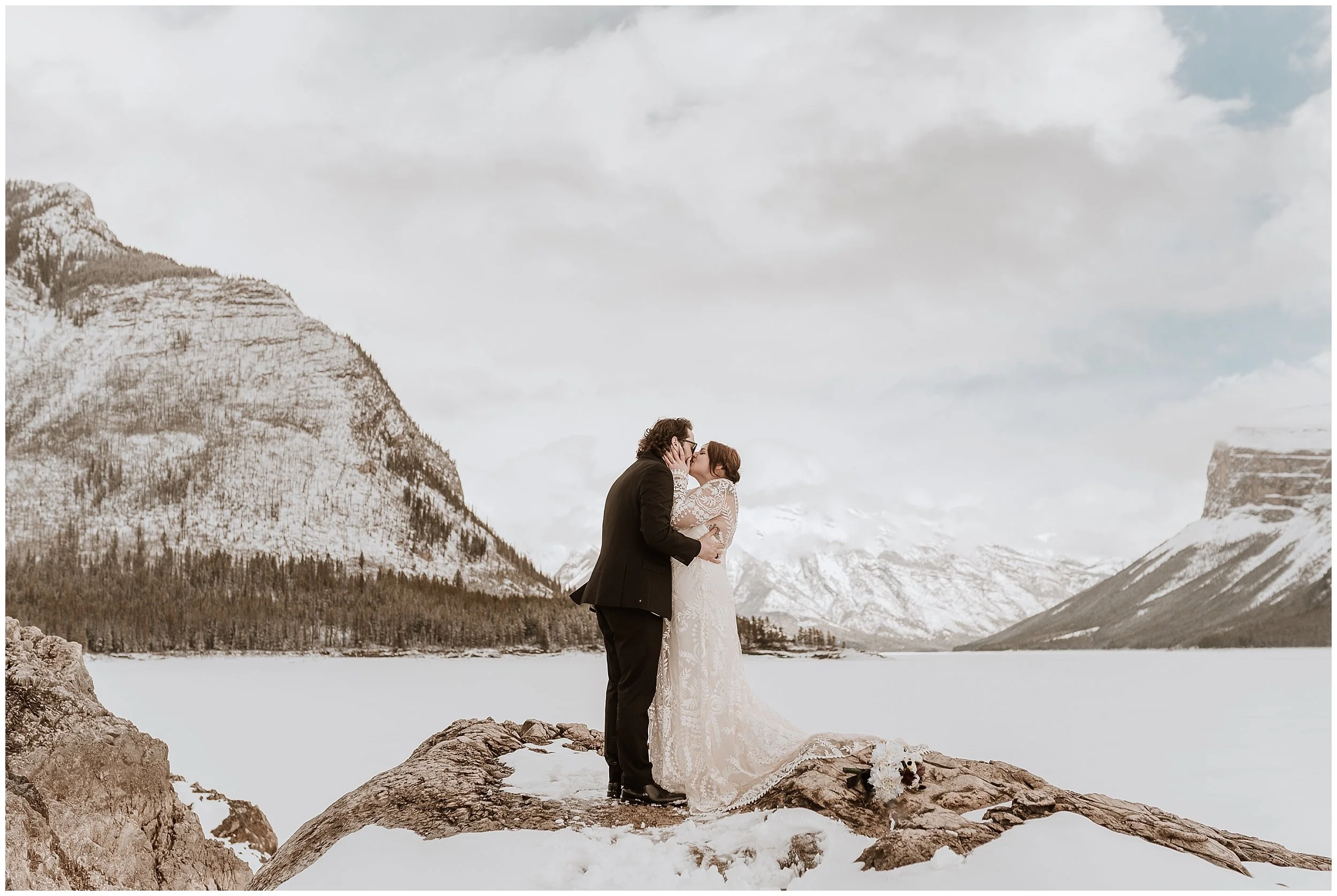 Canmore wedding winter