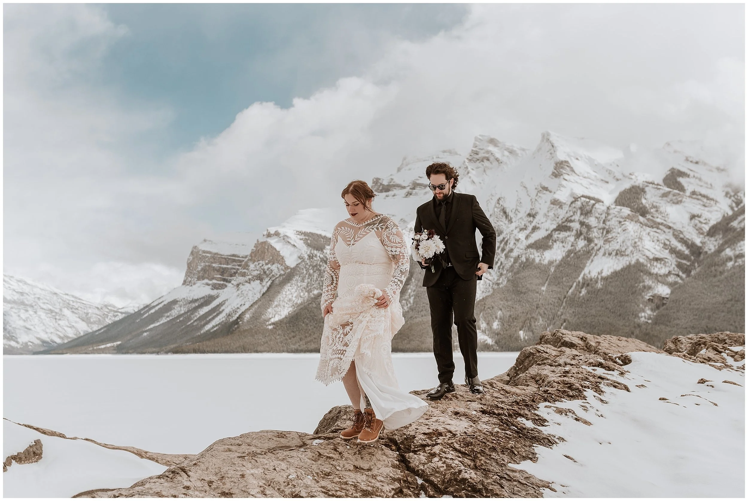 Canmore Winter Wedding