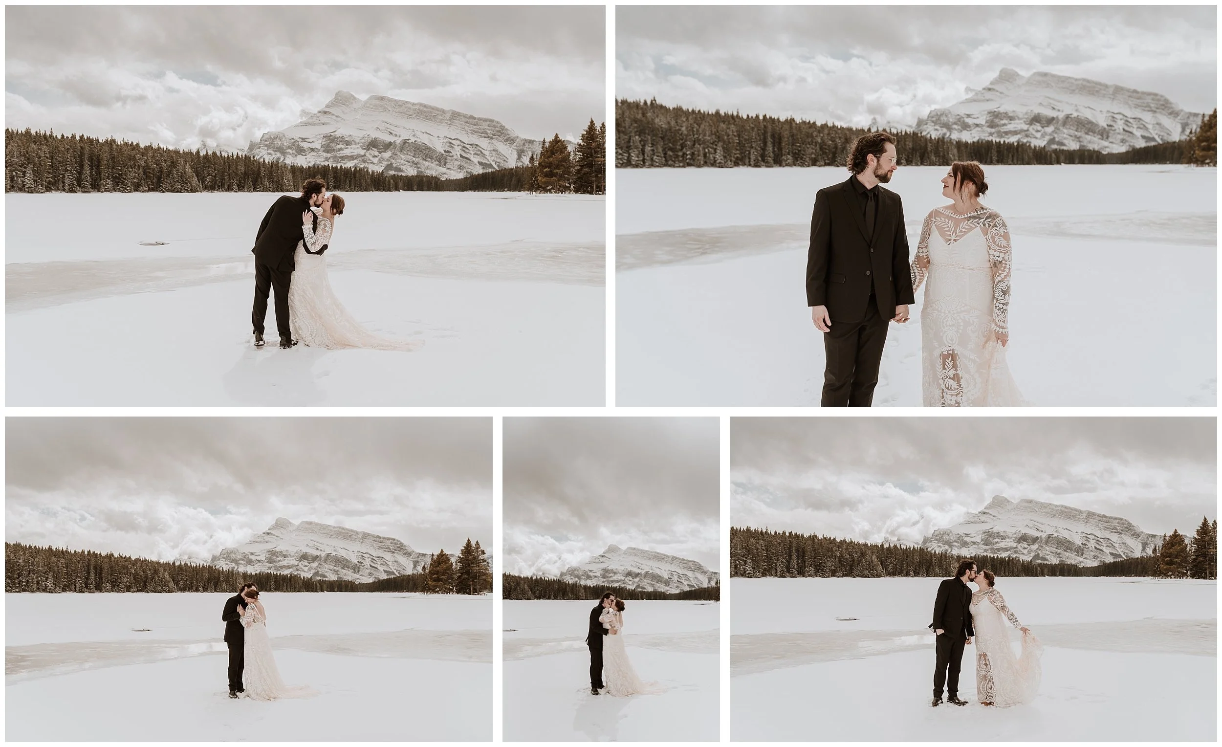Winter Elopement Canmore 