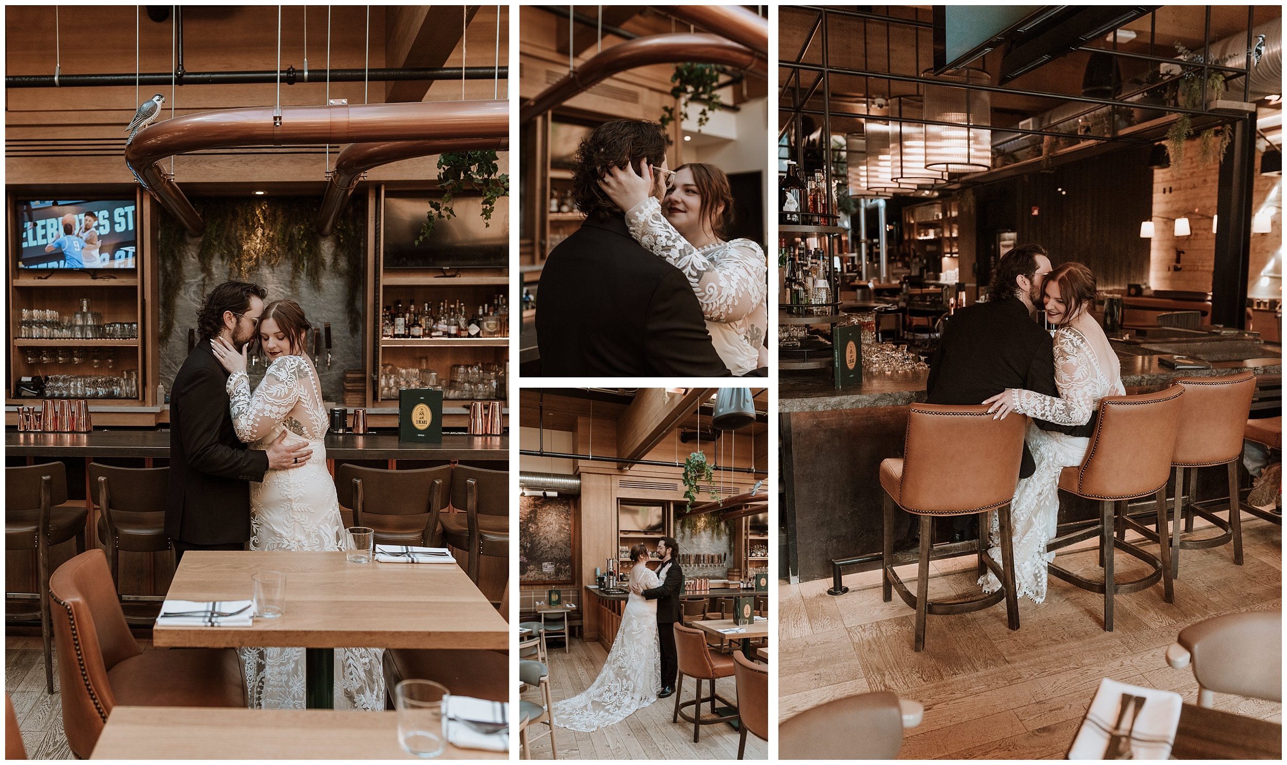 Canmore Three Bears Restaurant Wedding