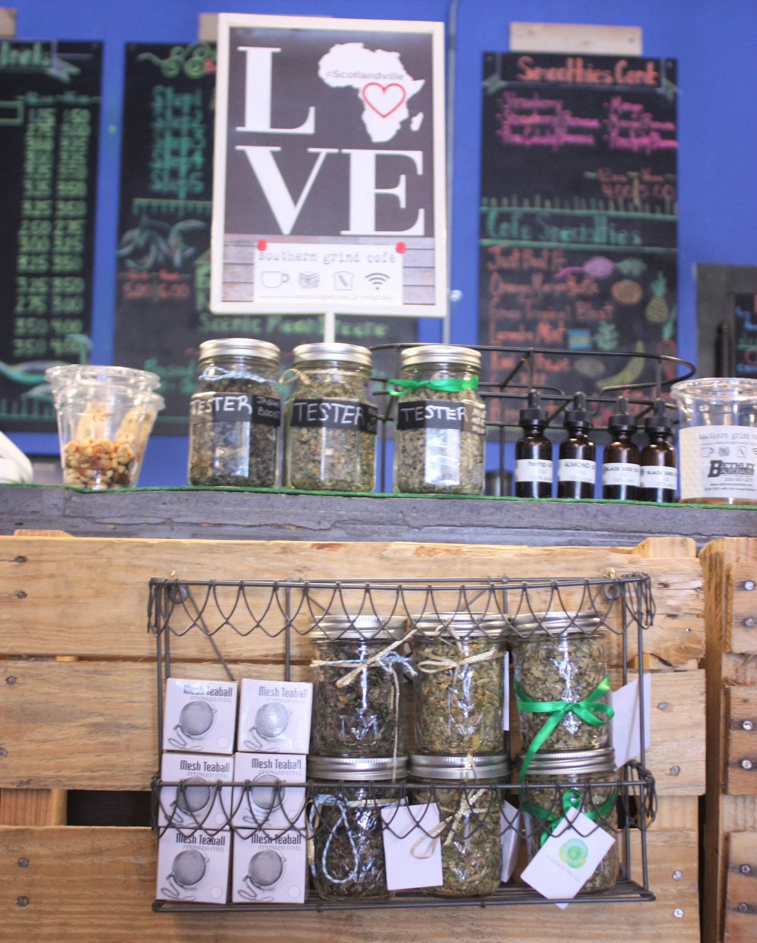 Adornleaf Tea Co. Teas Available at Southern Grind Cofé