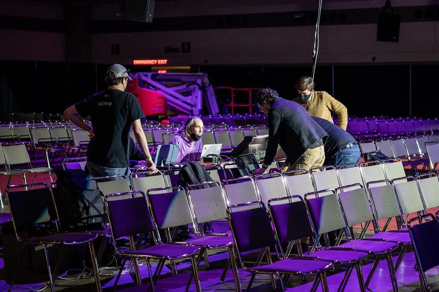 Just doing sound things at USITT 2022!