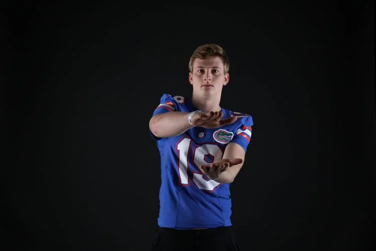 Buchholz High School safety Trent Whittemore said he was shocked when former coach Jim McElwain — who recruited him to UF — was let go by the university. “If (coach Dan Mullen’s staff was) gonna honor my commitment, I was gonna stay with it,” he said. Courtesy of Trent Whittemore