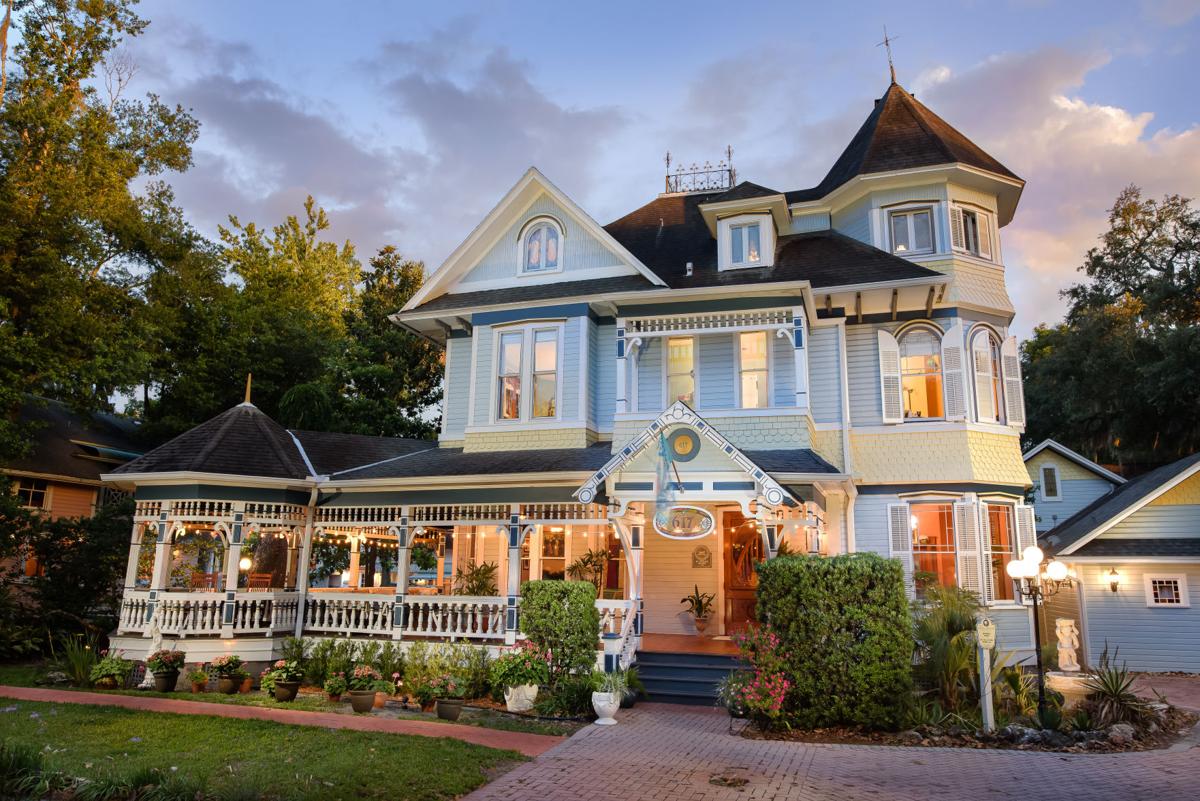 The McKenzie House is one of the two Victorian mansions featured at the Sweetwater Branch Inn. Jimmy Ho Photography