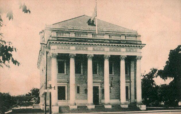 The building at 25 Southeast Second Place now houses the Hippodrome State Theatre, but began its life as a federal courthouse and post office in 1911. Courtesy to The Alligator
