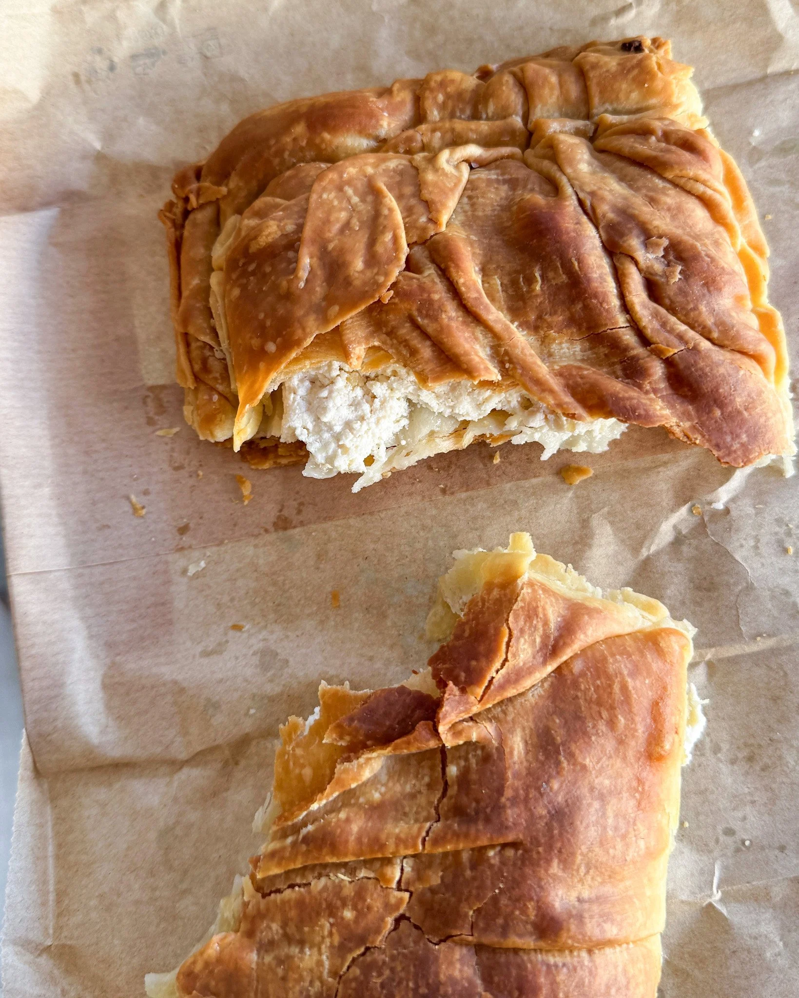 Traditional Greek pastries at O Fournos tis Plateias in Naxos Town