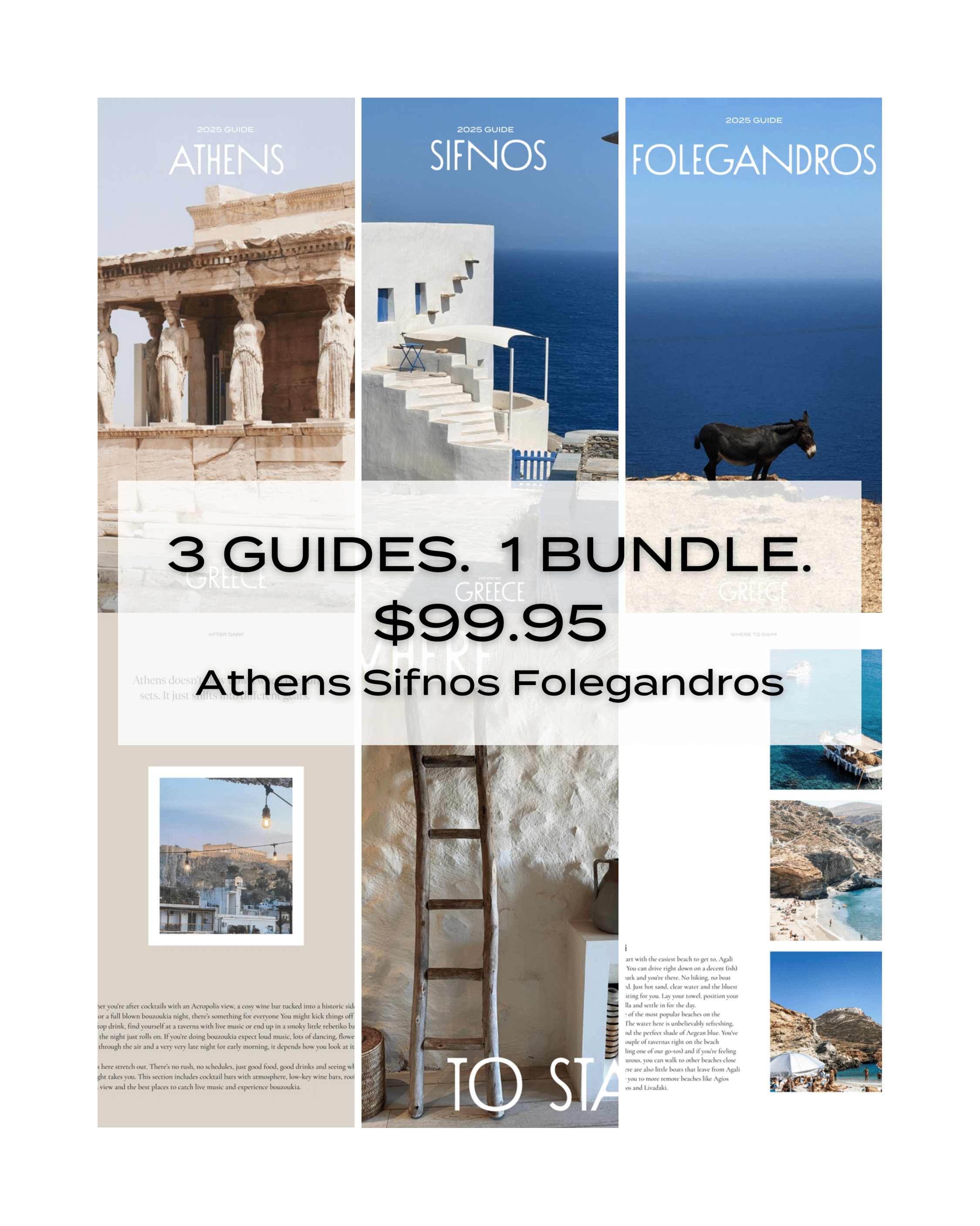 Greek Travel Guide Bundle