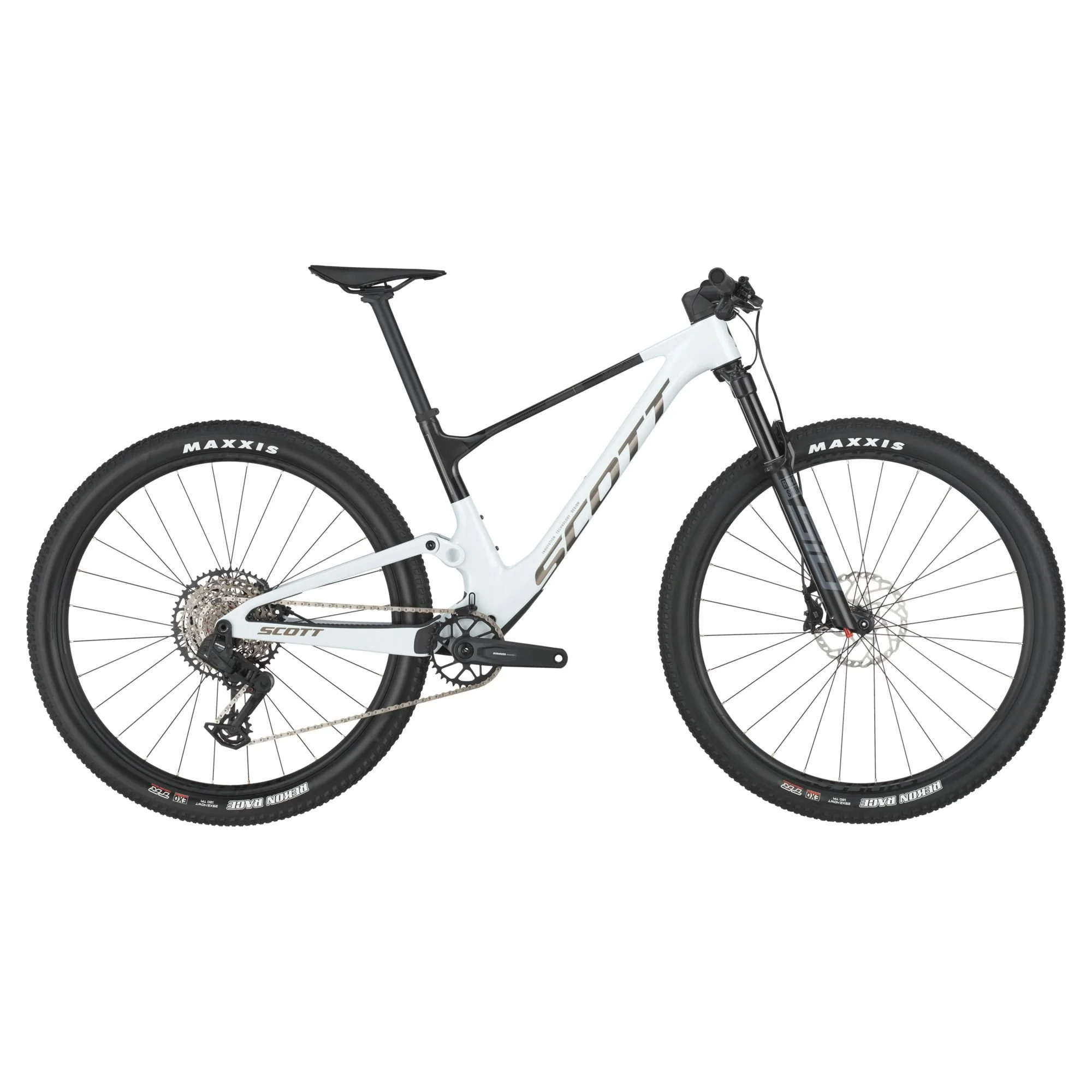 Scott Spark RC Team Cumulus White/Carbon Black