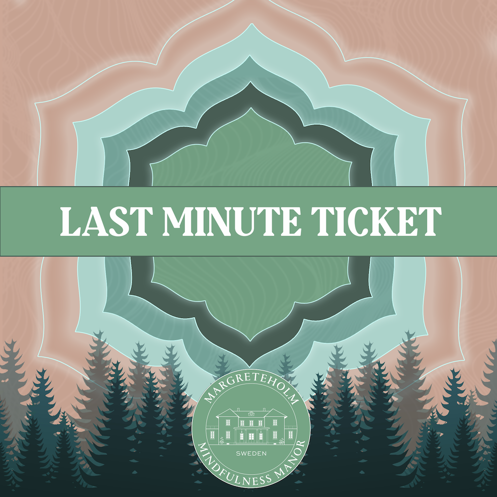 LAST MINUTE FESTIVAL TICKET — Margreteholm Mindfulness Manor