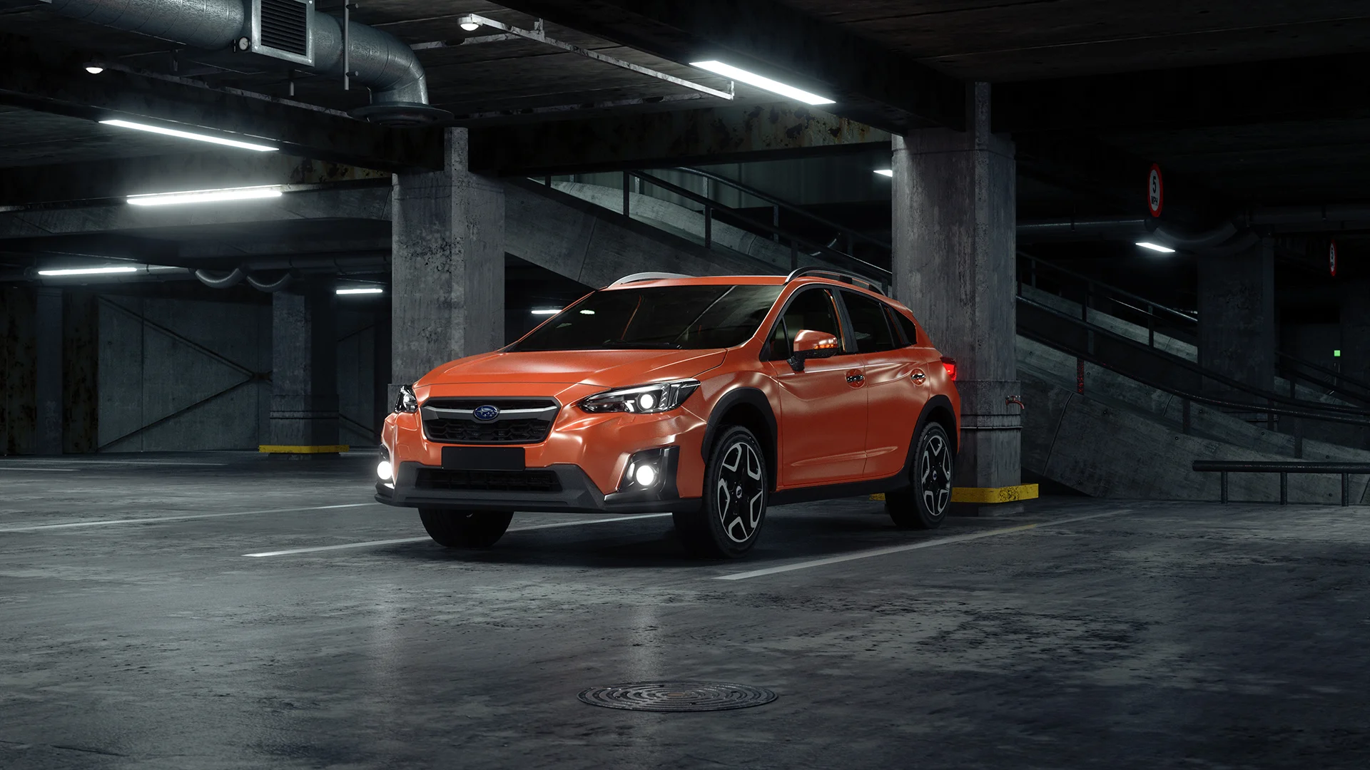 Subaru Outback CGI 3d Render