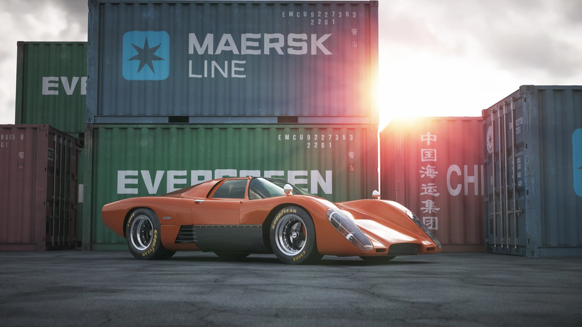 McLaren M6GT CGI 3D Render 