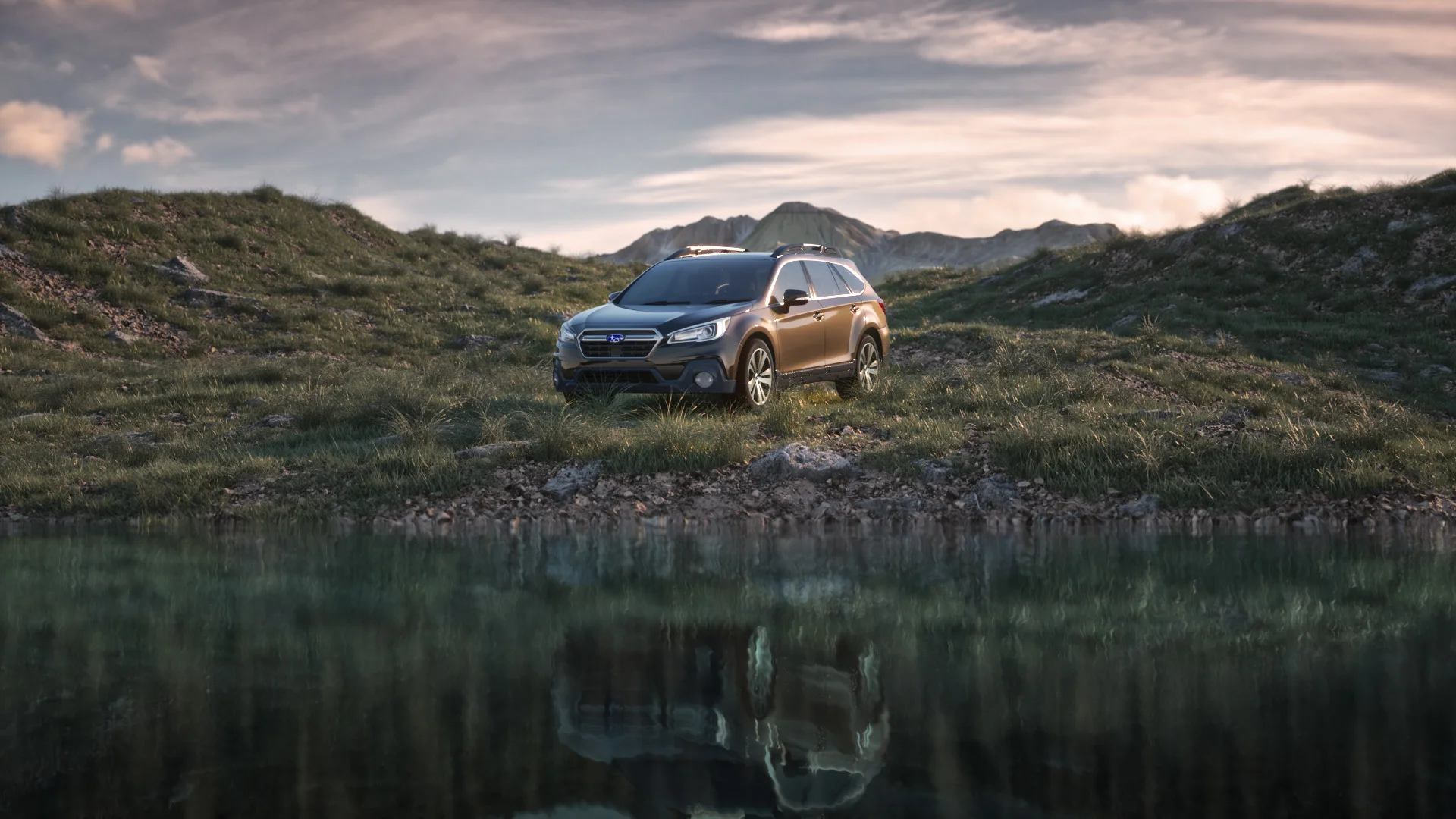 Subaru Outback CGI 3d Render