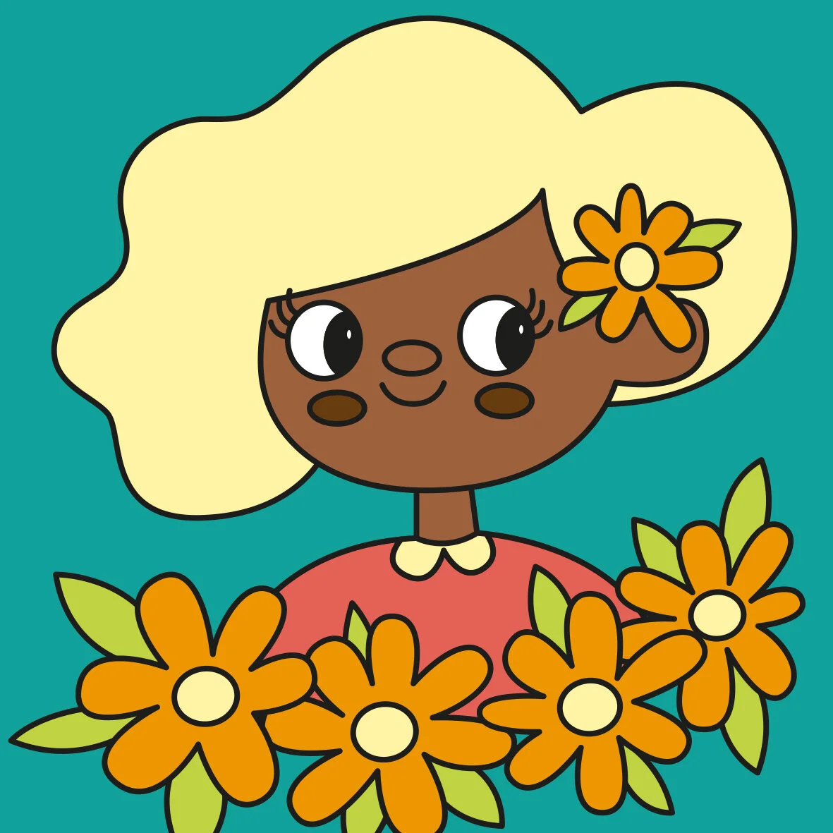 Quirky girls with flowers-3.jpg