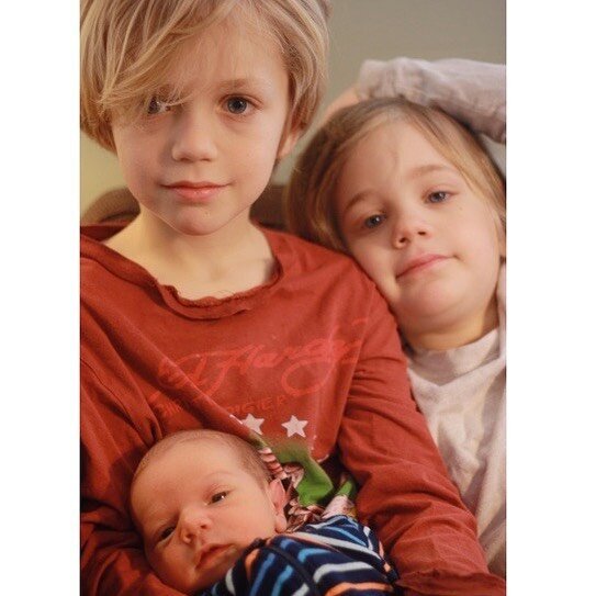 My kids. Each one a teacher for me and each birth brought me so many lessons. This photo was taken just hours after my youngest was born. My oldest was born after days of hard hard back labor with a birth that was not at all how I had planned it to b