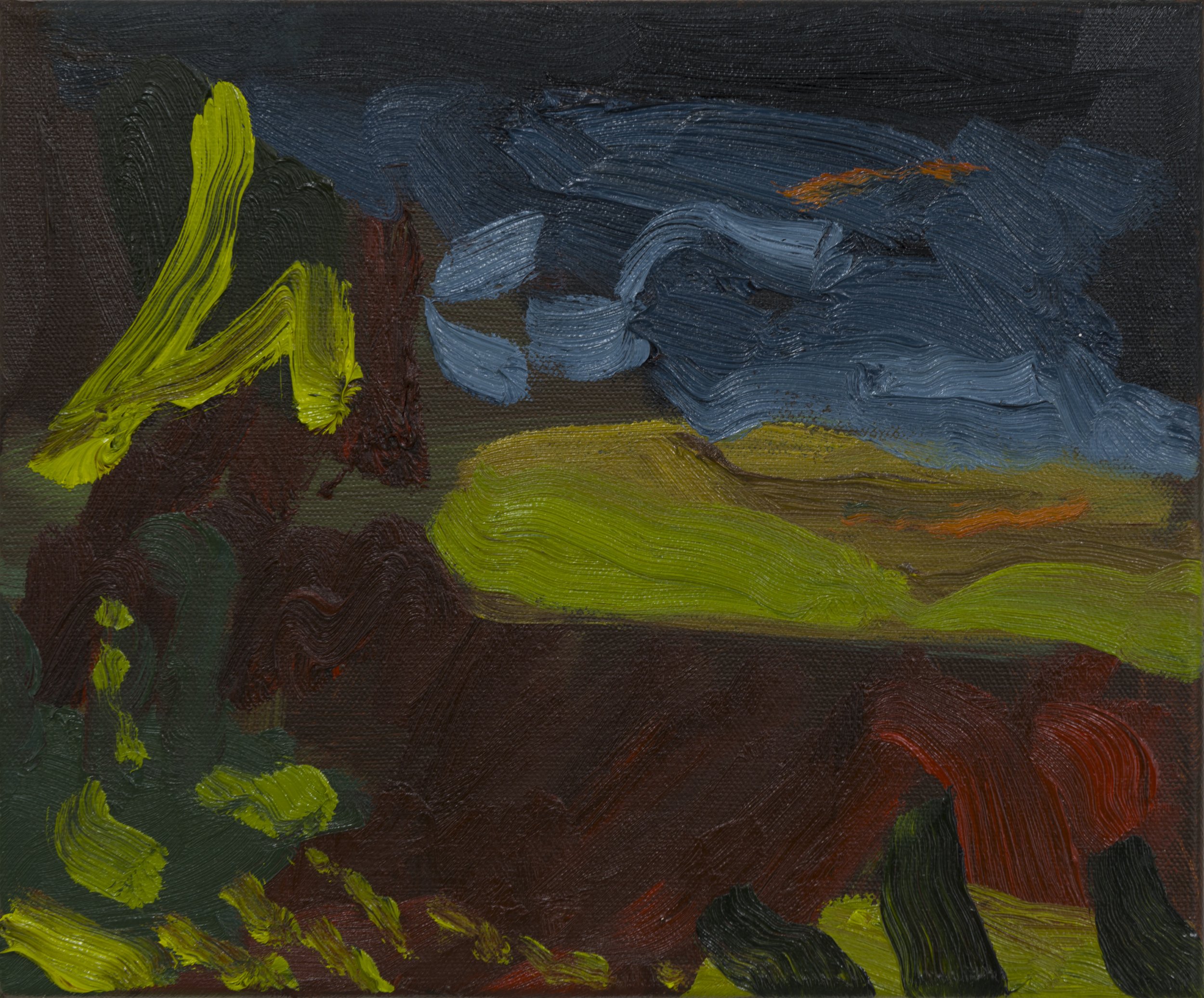 Garden VII 2023 (25.5x31cm) oil on canvas