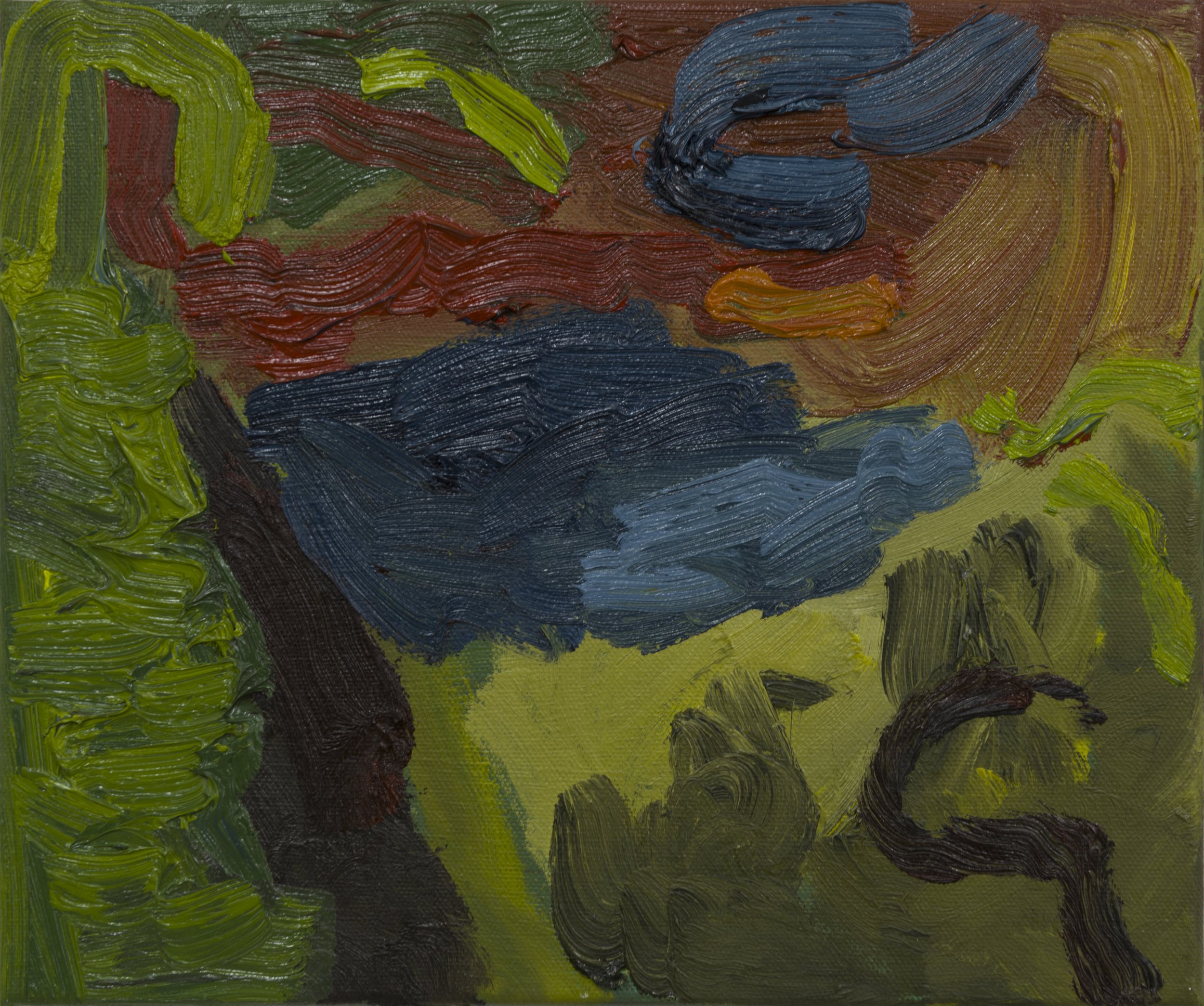 Garden IX 2023 (25.5x31cm) oil on canvas