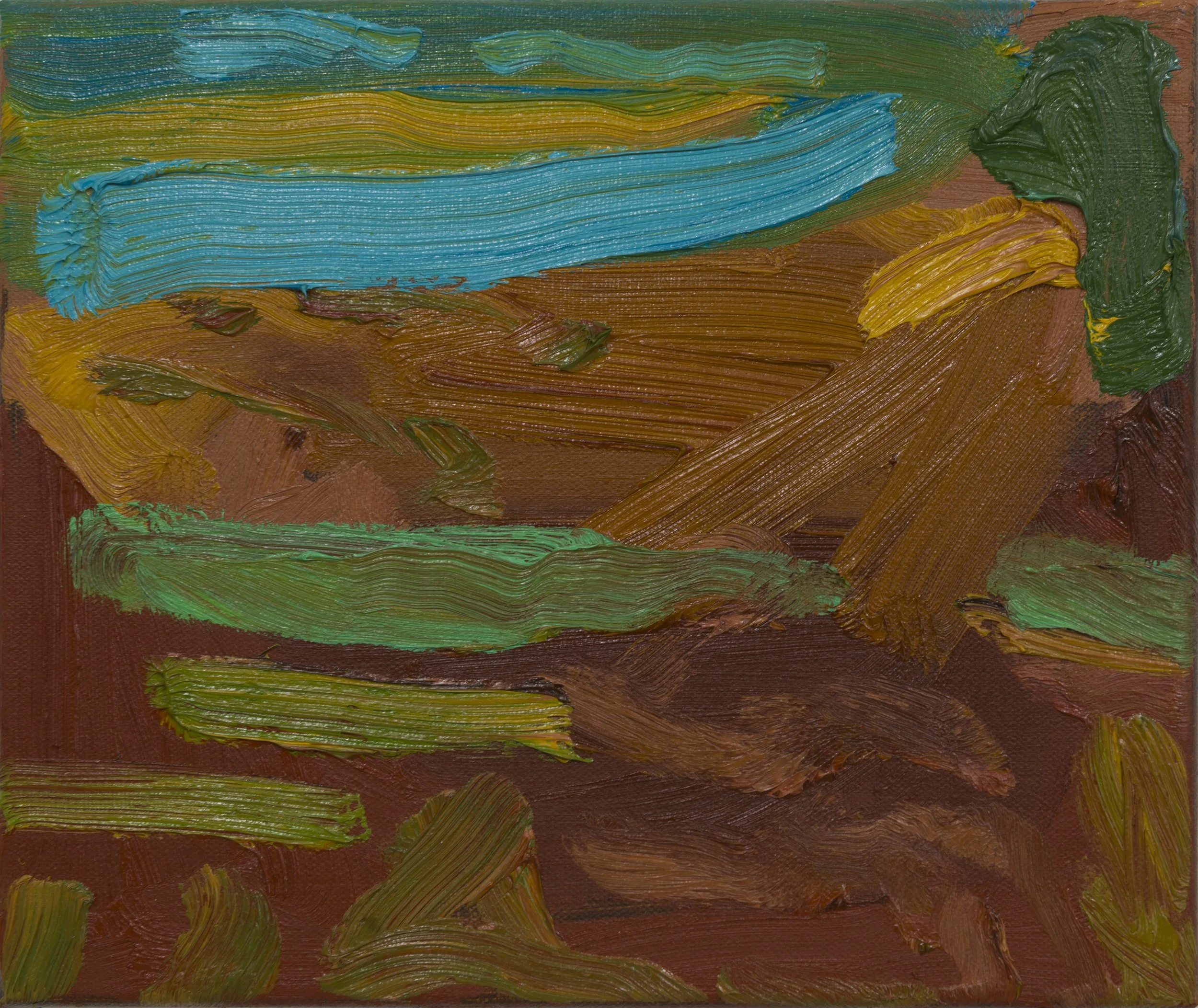 Garden XI 2023 (25.5x31cm) oil on canvas