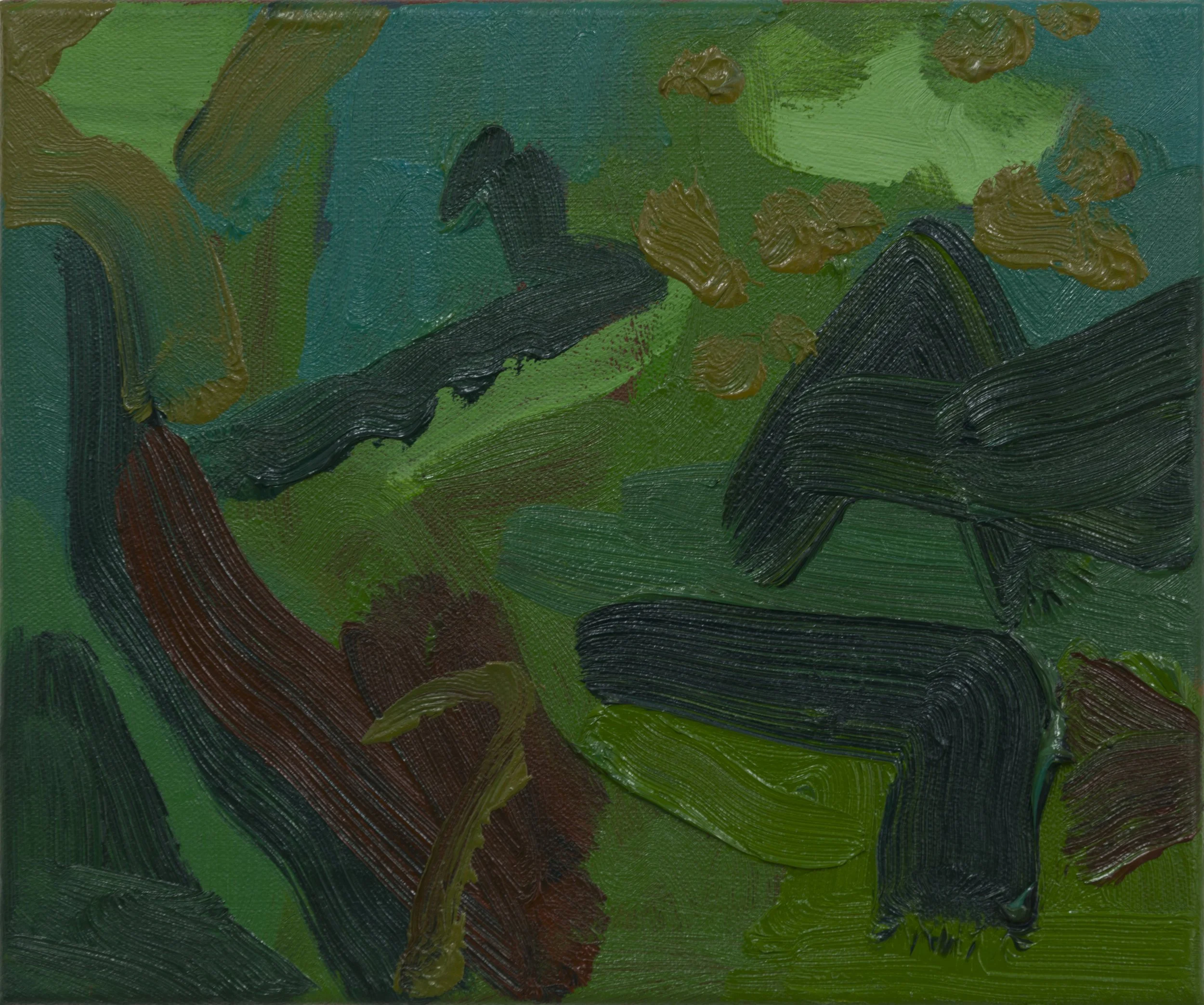 Garden XII 2023 (25.5x31cm) oil on canvas