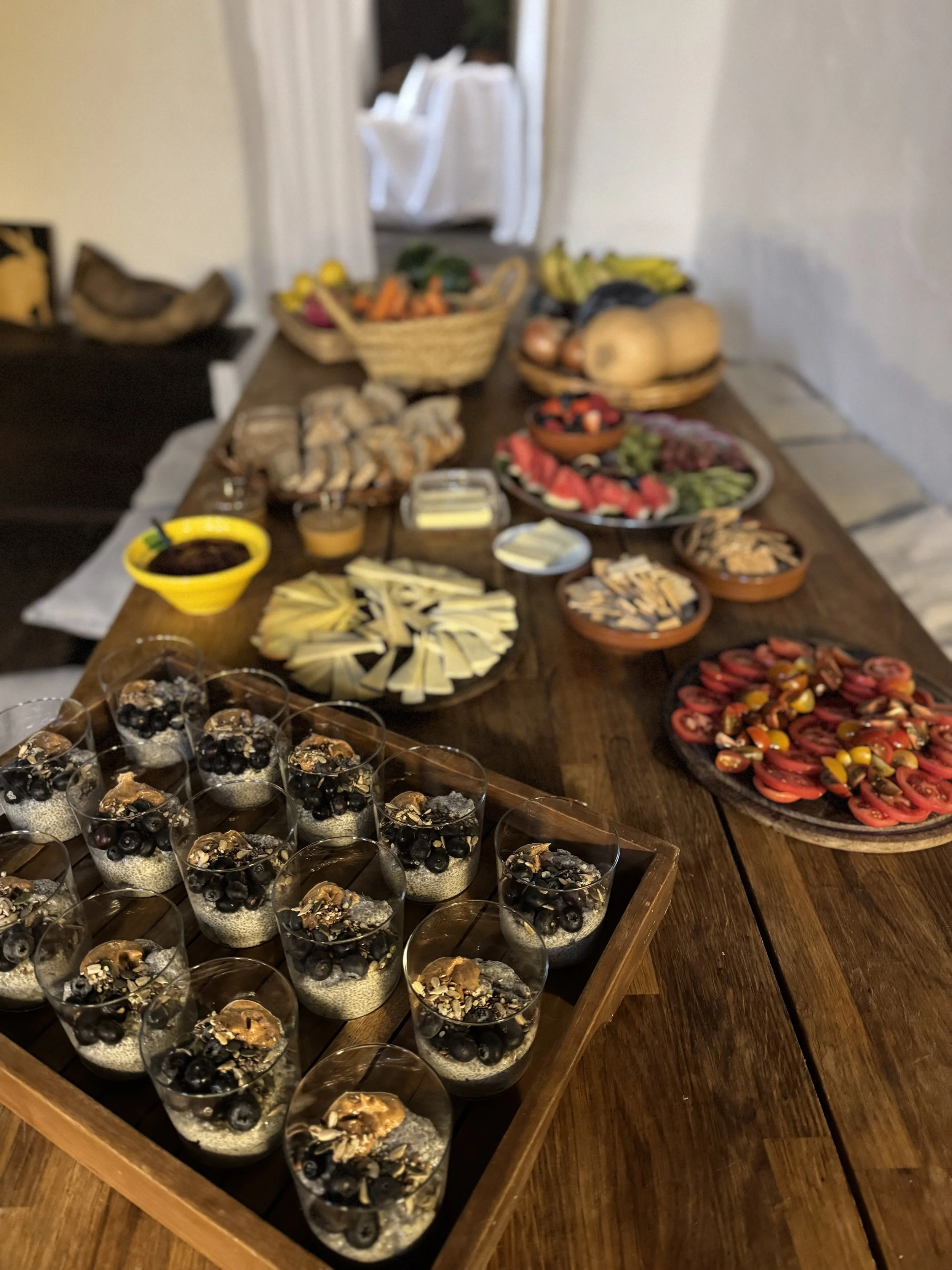 Nourishing retreat catering: Balearics