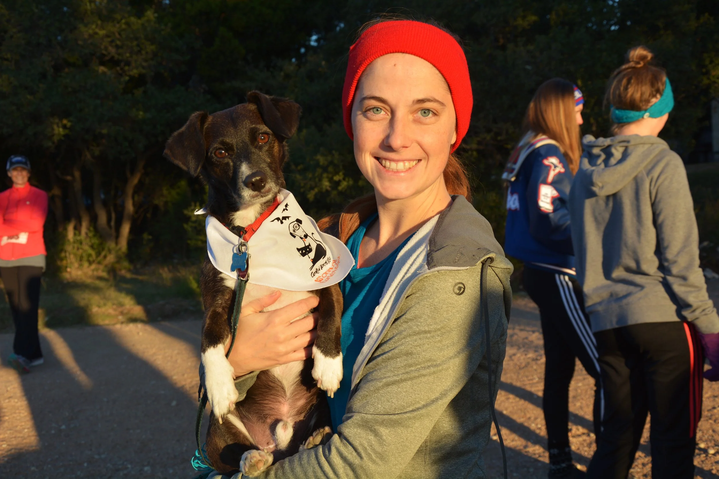 Runner and Dog
