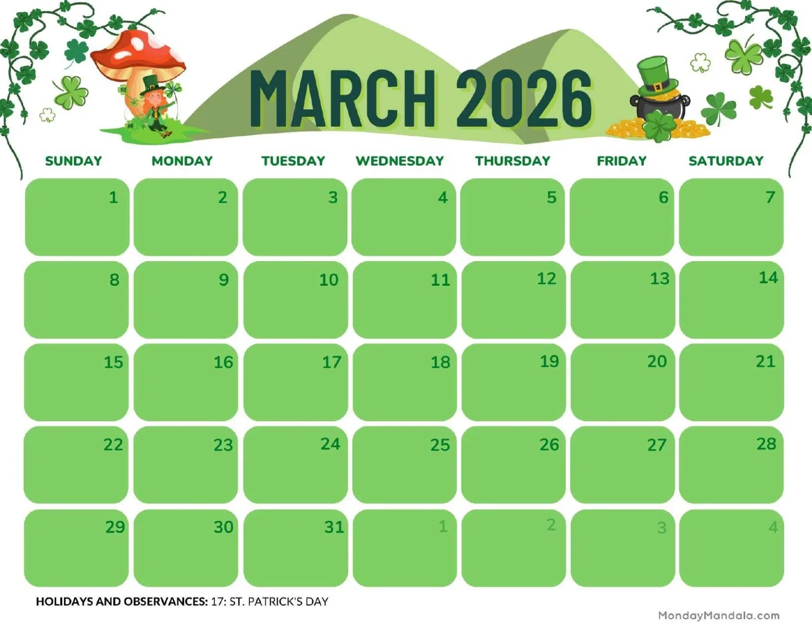 March-2026-Calendar-Printable-St-Patricks-Day-Landscape.webp