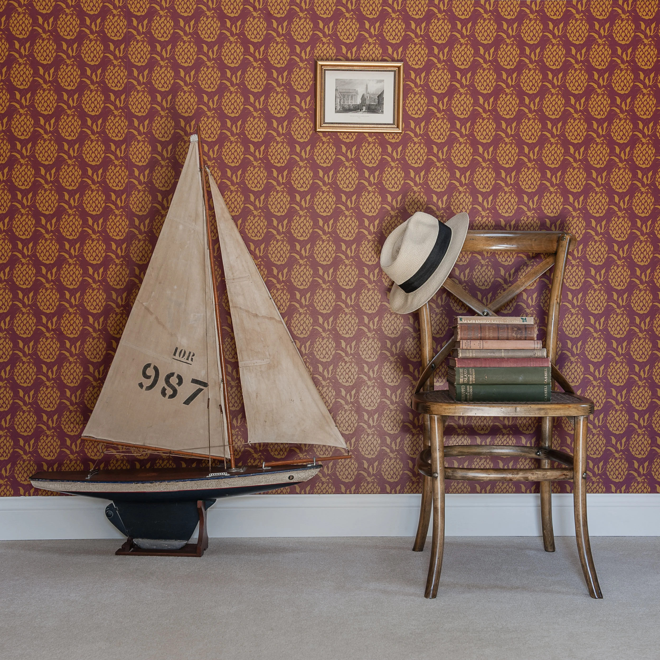 Pineapple Wallpaper by Willis Bloom Square.jpg