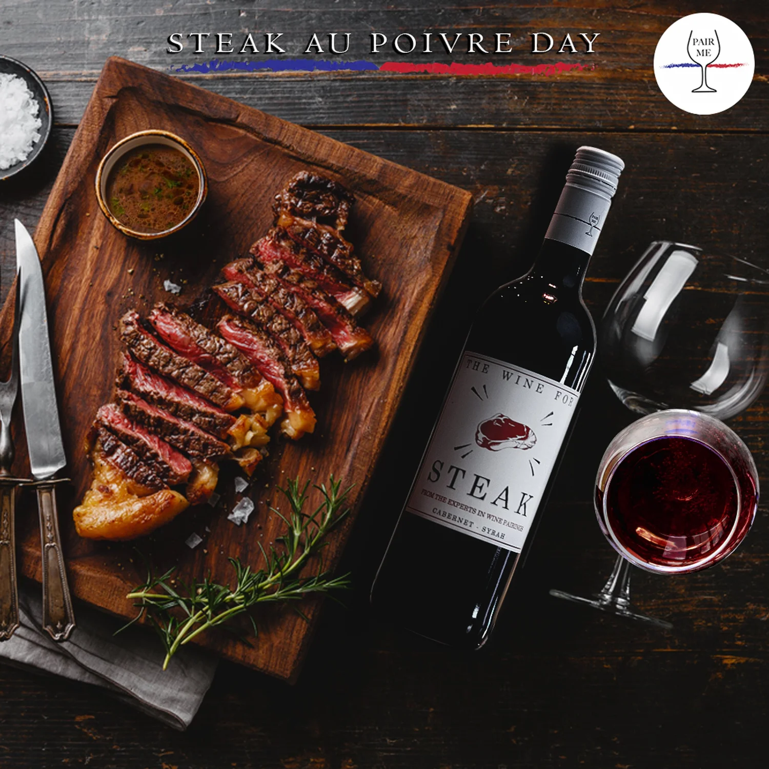 Best Steak Wine Sauce for STEAK AU POIVRE DAY — PAIRME WINES