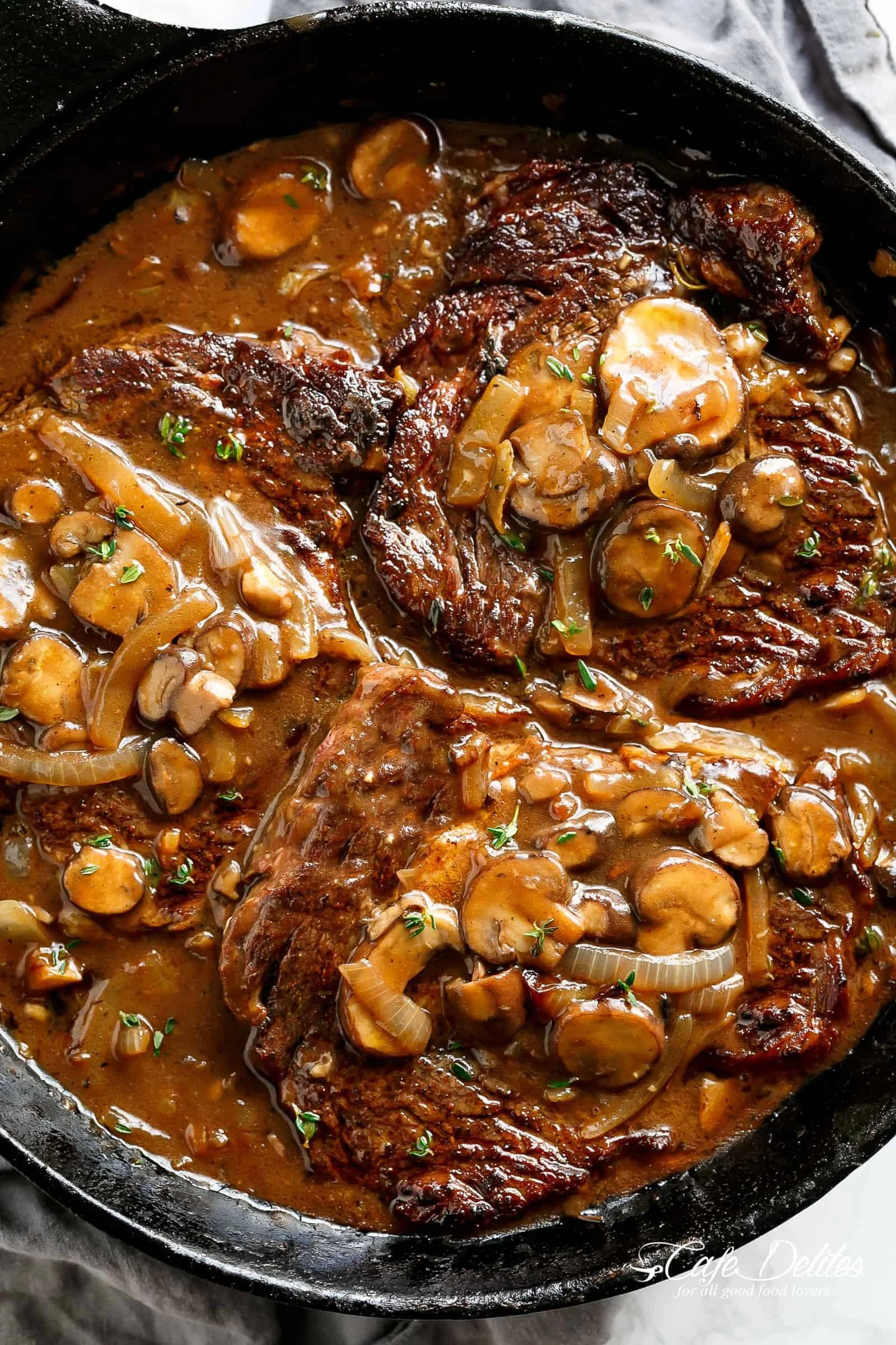 Vegan Steak Recipe with Red Wine Mushroom Sauce — PAIRME WINES