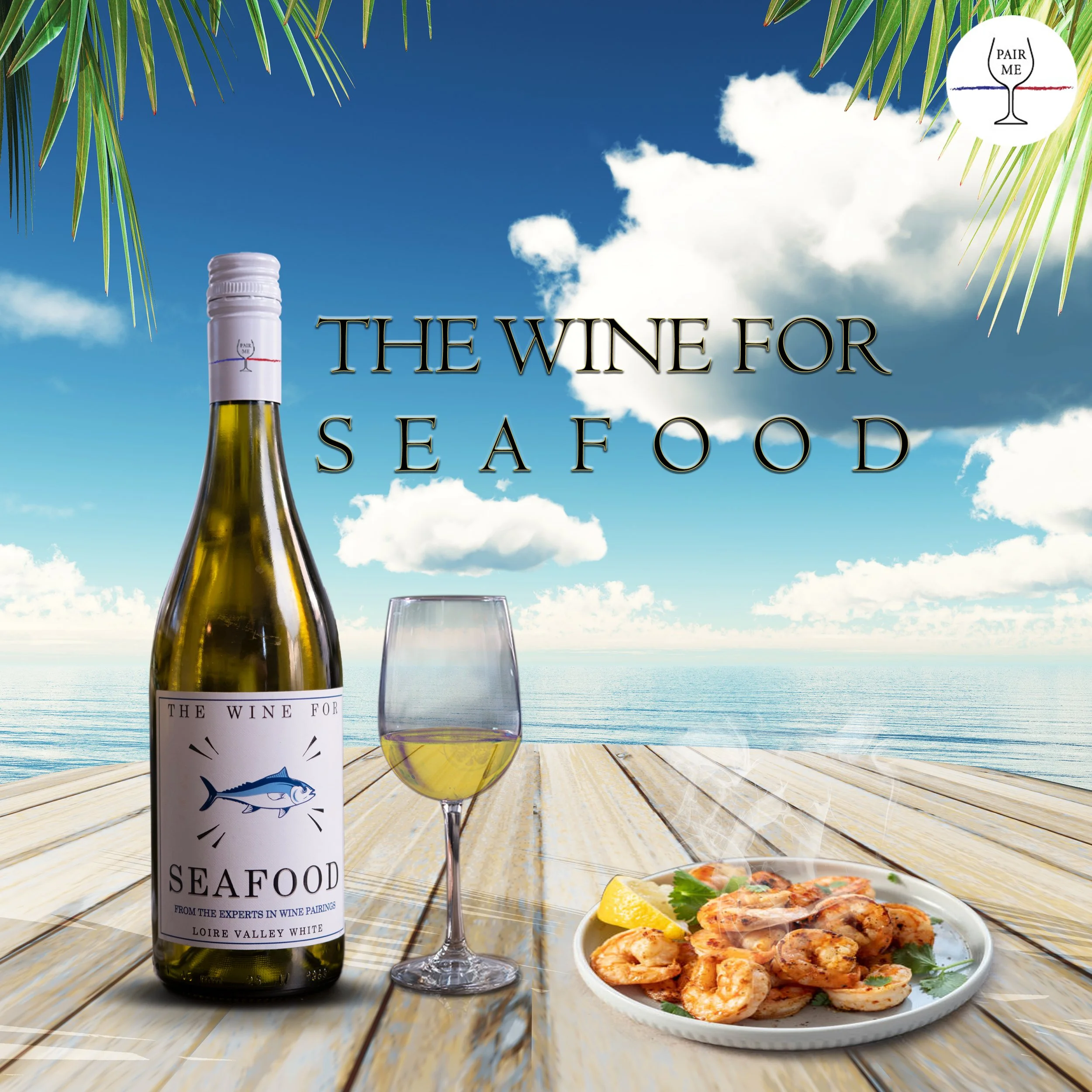 Shrimp wine for seafood recipe — PAIRME WINES