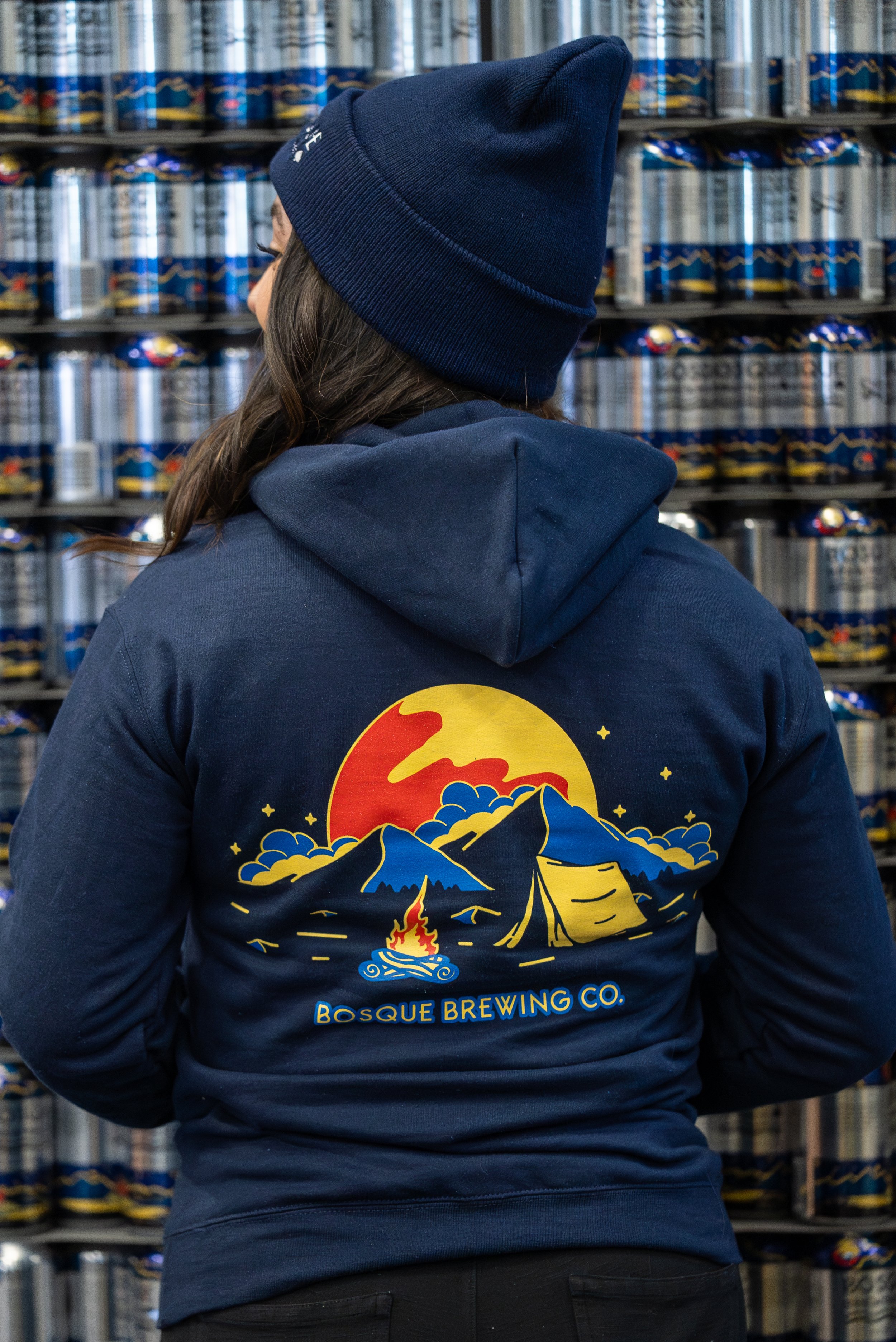 Bosque Scotia Navy Hoodie