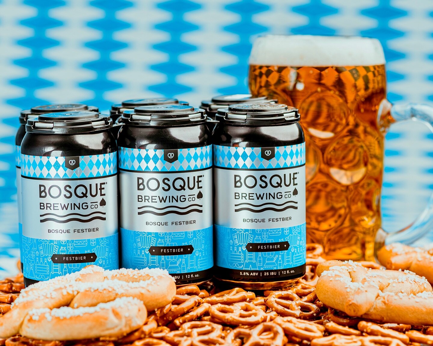 A beer so tasty, it&rsquo;s definitely worth &ldquo;prosting&rdquo; about! 
😉🤳🍻

Bosque Festbier {5.8 ABV | 25 IBU}

This modern-day take on a German Oktoberfest has a strong Vienna malt backbone with some Munich malt for added flavor and color. I