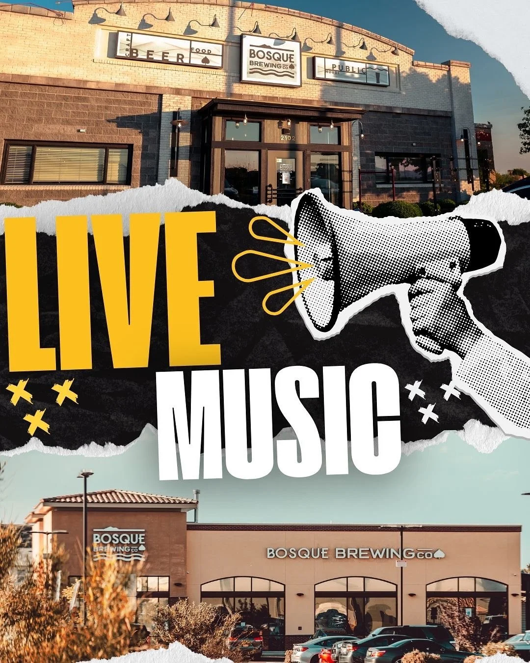 PERFORMING LIVE THIS SATURDAY!

We&rsquo;ve got live music happening at not one, but TWO Bosque locations this Saturday, June 28th🍻🎸

📍Bosque West: @thetewaofficial | 8 PM

📍Telshor Public House: @schillingnco | 7 PM

Pick your spot and let&rsquo