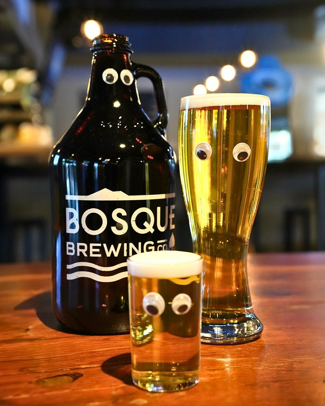 The Pilz Have Eyes👀

Hoppy Pils | 5.5% ABV | 25 IBU

This fun little lager is our latest on-tap specialty&mdash;and trust us, you&rsquo;re gonna want to make eye contact. It&rsquo;s a crisp, hoppy pilsner brewed SMASH-style (single malt, single hop)
