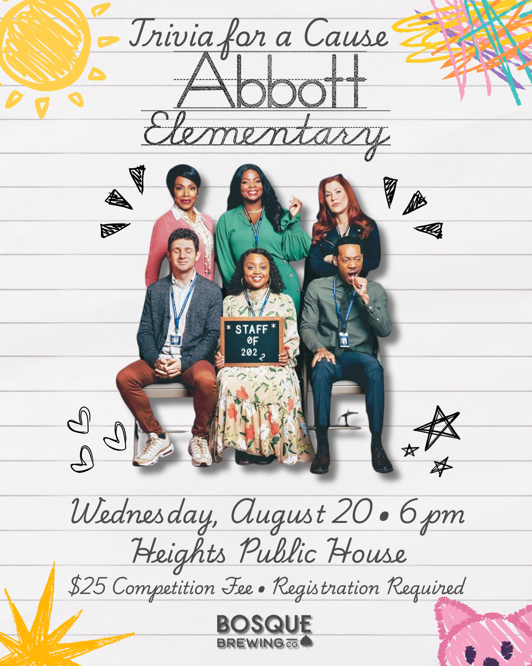Trivia for a Cause: Abbott Elementary