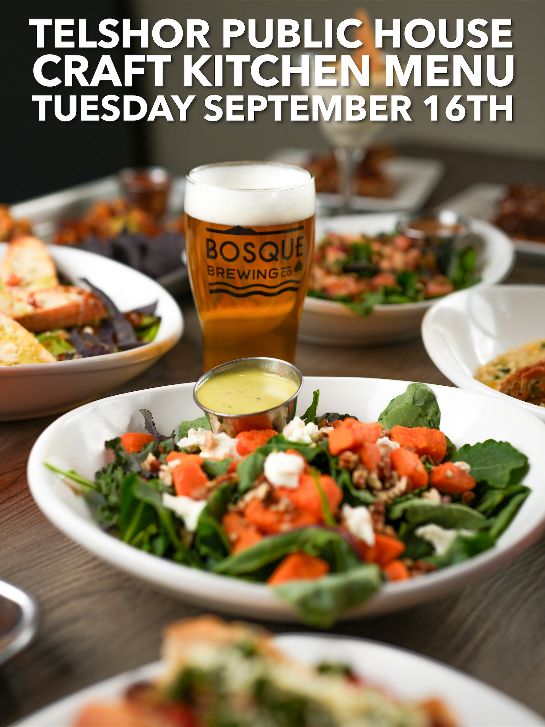Craft Kitchen Menu Launches at Telshor Public House