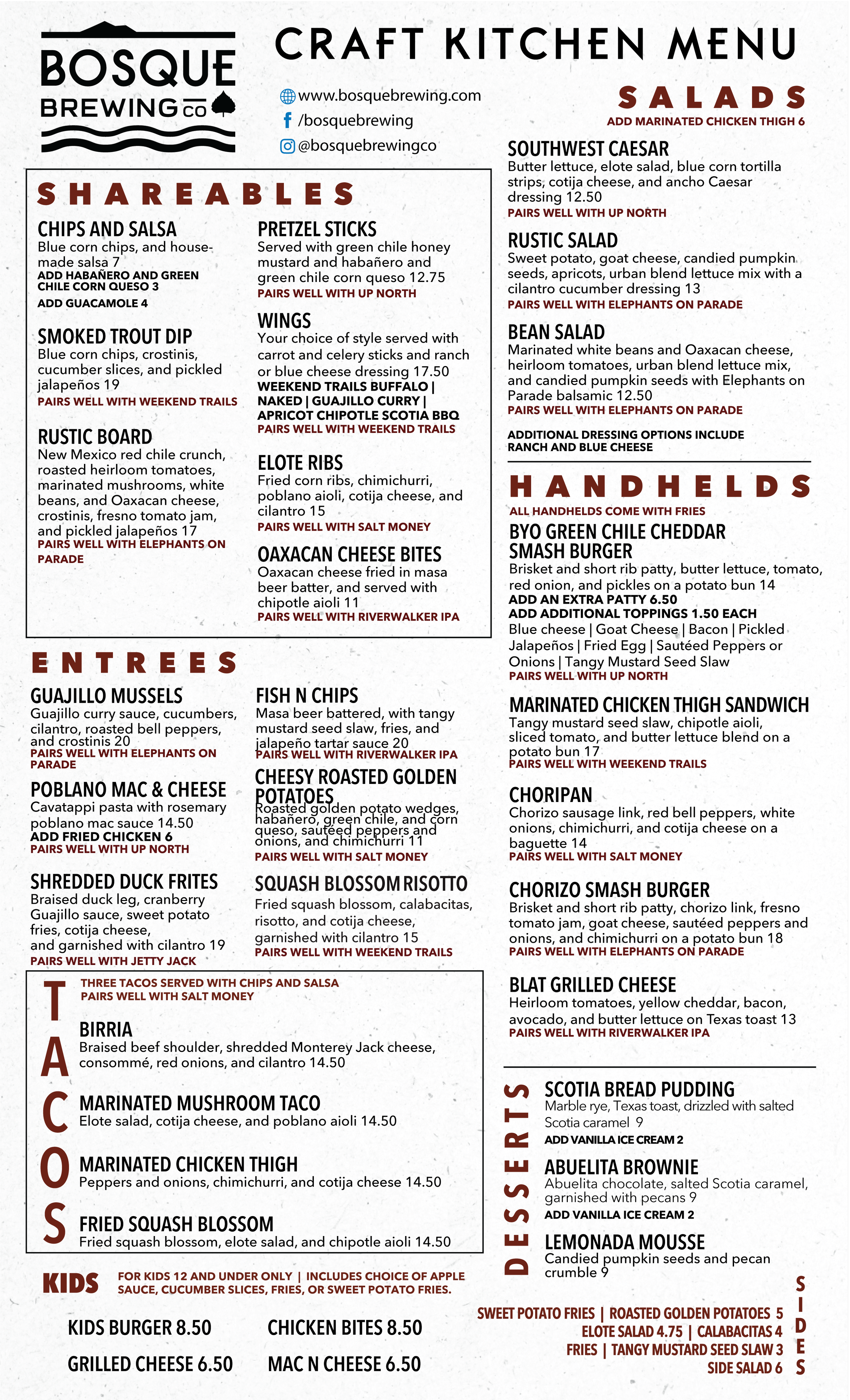 From Scracth Kitchen near me in the Northeast Heights of Albuquerque at the Promenade shopping Center