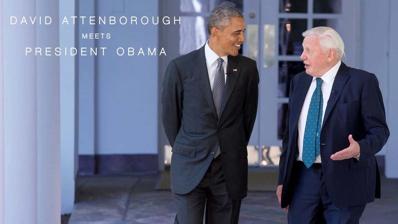 David Attenborough Meets President Obama (2015)