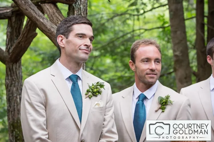 Atlanta Georgia Photographer Asheville Saluda Wedding Ceremony at The Canoe Dock by Courtney Goldman Photography 14