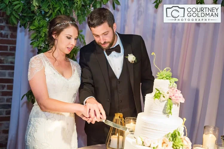 Jewish Wedding Reception at The Foundry at Puritan Mills in Atlanta Georgia by Courtney Goldman Photography 270