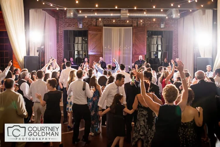 Jewish Wedding Reception at The Foundry at Puritan Mills in Atlanta Georgia by Courtney Goldman Photography 284